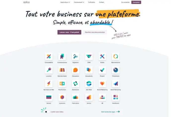 odoo votre business sur une seule plateforme